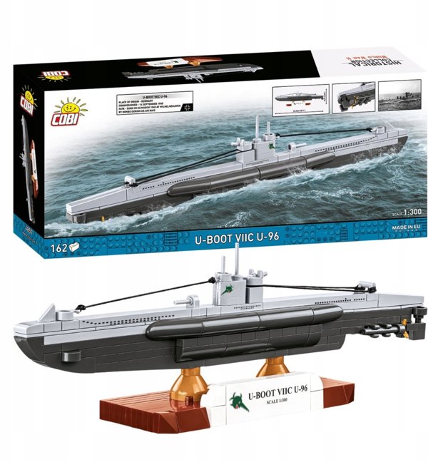Cobi German Submarine Type VIIC 1:300 (4857)