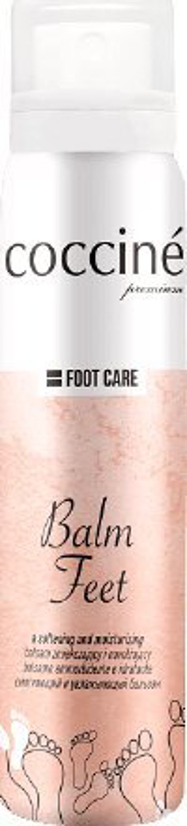 Coccine Balm Feet Ενυδατικό Βάλσαμο για Σκασμένα Πόδια, 100ml