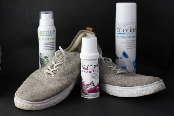 Coccine Shampo Υγρό Καθαριστικό Παπουτσιών, Αφρός για Σουέτ & Βελούδο, 75ml