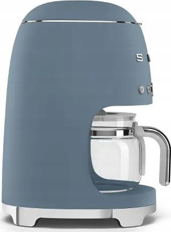 Καφετιέρα Φίλτρου Smeg DCF02SBMEU, Ασημί, Προγραμματιζόμενη, 1.4lt