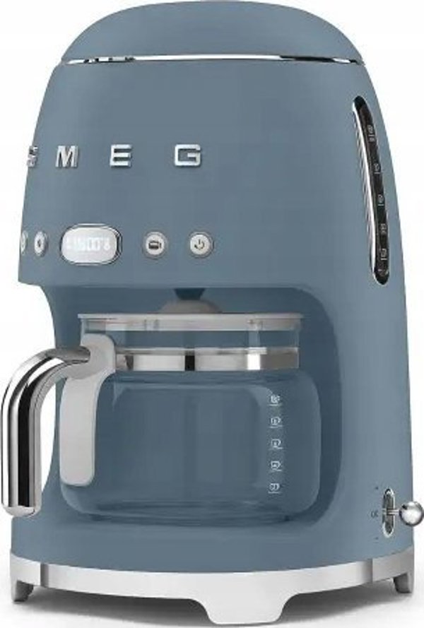 Καφετιέρα Φίλτρου Smeg DCF02SBMEU, Ασημί, Προγραμματιζόμενη, 1.4lt