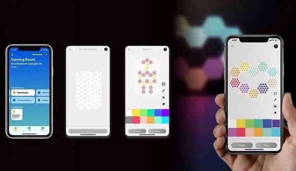 Cololight Plus Έξυπνο Φωτιστικό Wi-Fi – Βάση με 3 Μπλοκ – Υποστήριξη Apple HomeKit