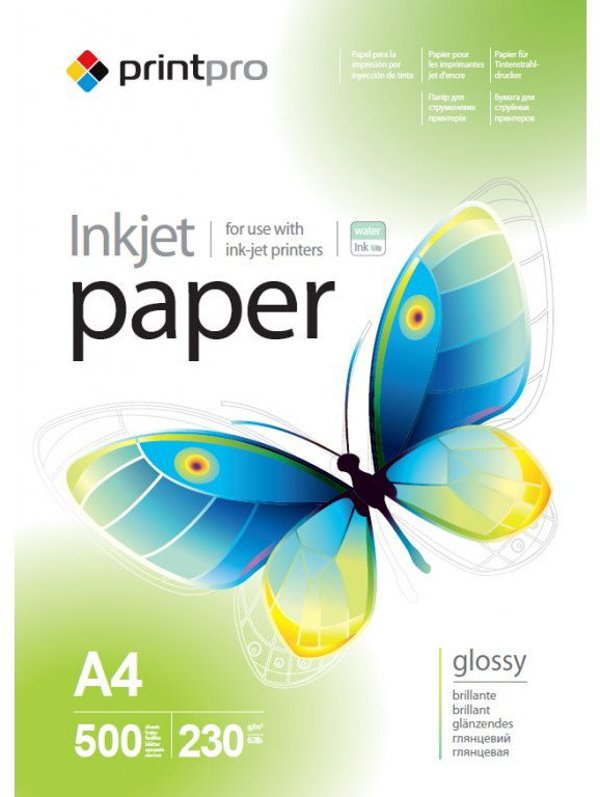 ColorWay PrintPro Glossy Photo Paper, 230g/m, A4, 500pcs.