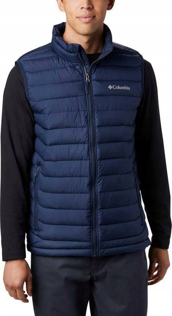 Columbia Powder Lite II Γιλέκο 2086974464 Granatowe M
