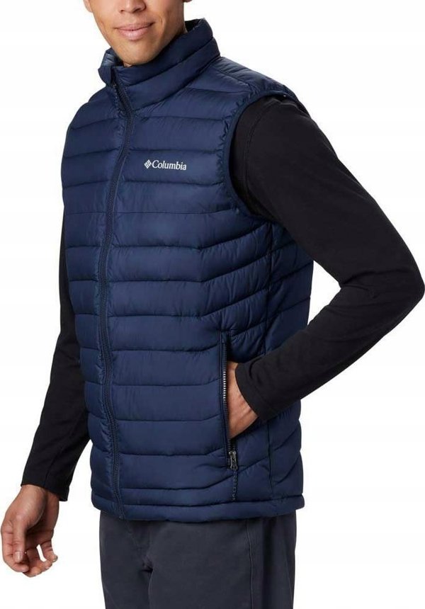 Columbia Powder Lite II Γιλέκο 2086974464 Granatowe M