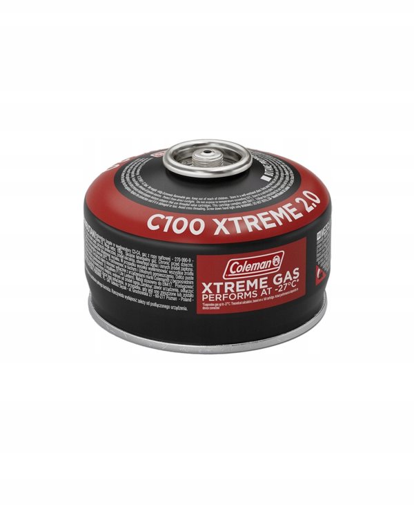 Coleman Φιάλη Αερίου C100 XTREME 2.0, 100g, Βουτανίου/Προπανίου, για Κάμπινγκ