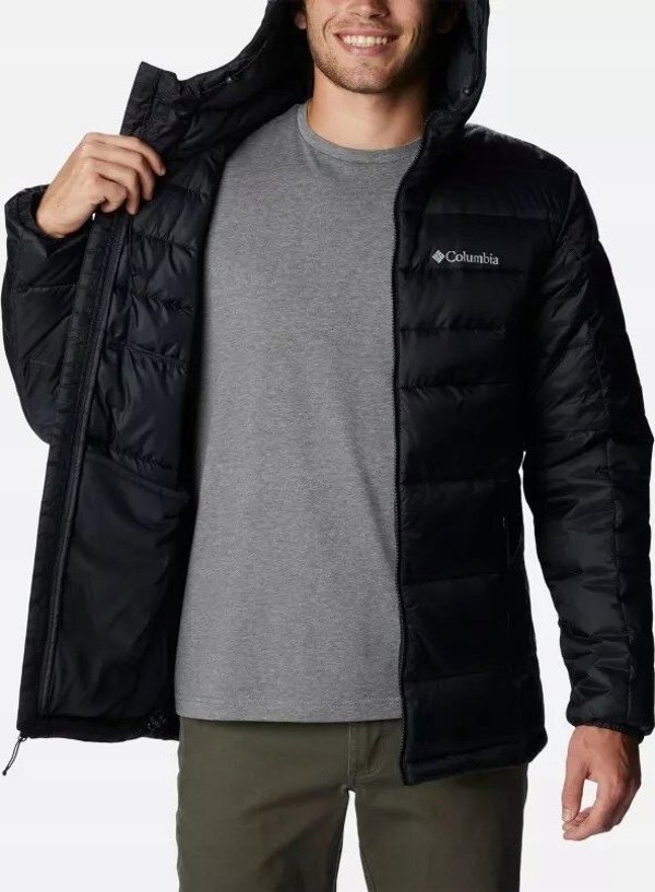 Columbia Buck Butte II Insulated Hooded Jacket 2086882010 Czarne XL