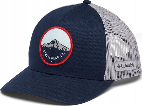 Columbia Mesh Snap Back Hat 1652541477 Granatowe One size