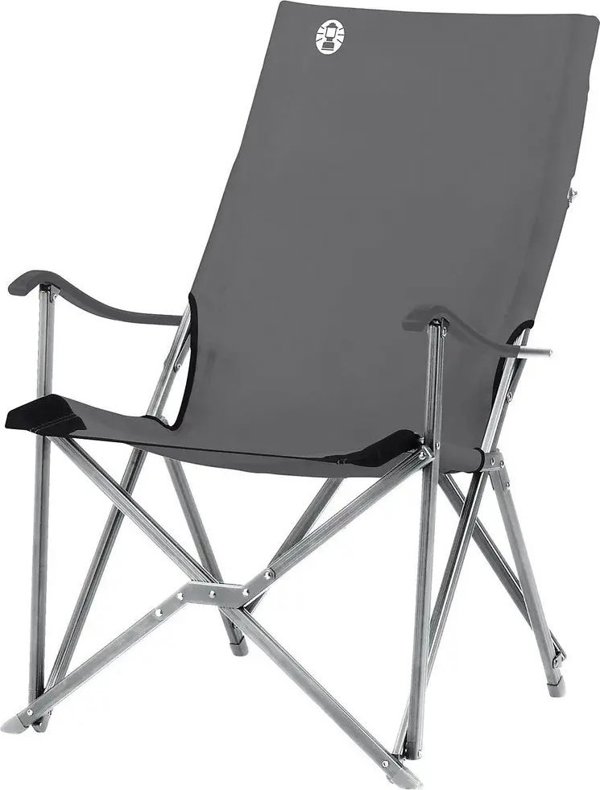 Coleman Sling Chair Πτυσσόμενη Καρέκλα Κάμπινγκ Αλουμινίου, Γκρι, 58x94x72cm