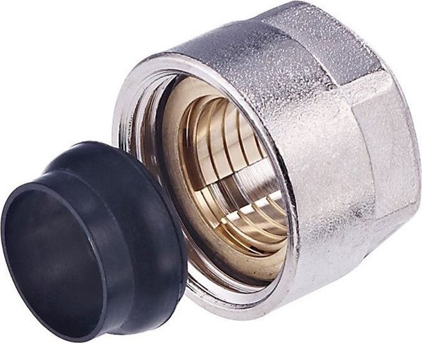 Σύνδεσμος Συμπίεσης Comap 835 E, 3/4" x 15mm, Επινικελωμένος με Ελαστικό Δακτύλιο
