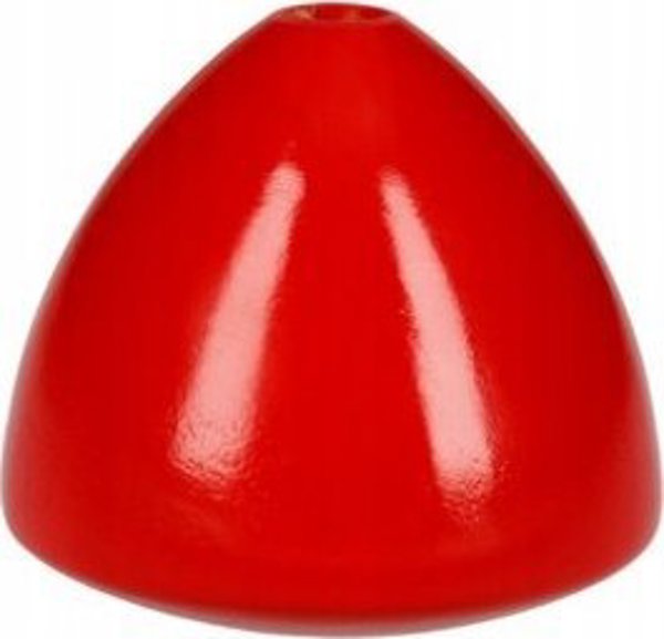 Comandante Comandante Standard Knob - Τυπικό κουμπί από ξύλο - Κόκκινο