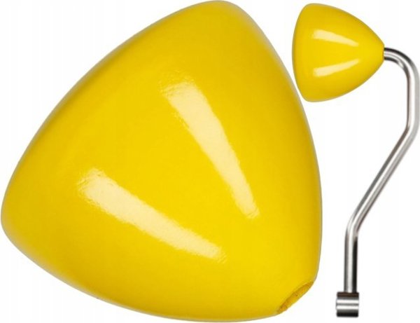 Comandante Comandante Standard Knob - Ξύλινο κουμπί χειρολαβής - Κίτρινο