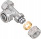 Comap Τρίοδη Σύνδεση Συμπίεσης TurboSKIN 16x2mm - Ορειχάλκινο Εξάρτημα Υδραυλικών Σωλήνων