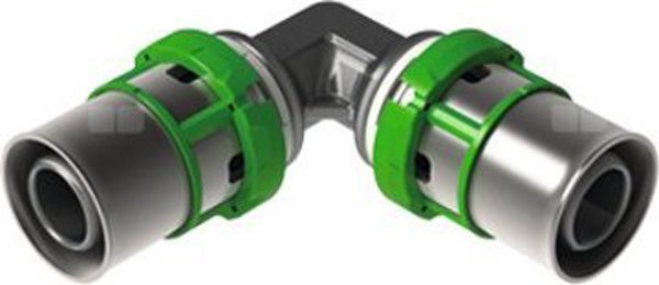Comap Πρεσαριστό Γόνατο Διπλής Όψης 50x4mm, Εξάρτημα Υδραυλικών Εγκαταστάσεων