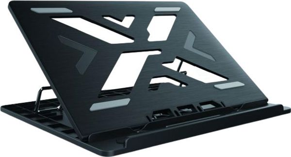 Conceptronic Βάση Laptop ERGO THANA03B για Φορητούς Υπολογιστές έως 15.6" με Ρυθμιζόμενο Ύψος και Σύστημα Ψύξης