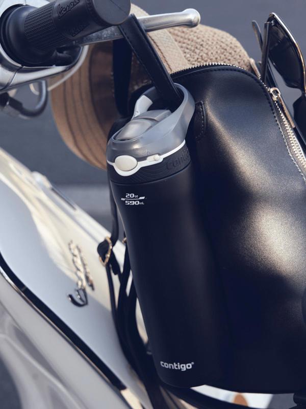 Contigo Ashland Chill Παγούρι Θερμός 590ml - Ματ Μαύρο
