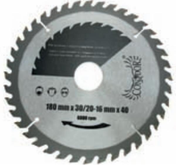 Condor Δίσκος πριονιού ξύλου 30 x 300mm 40 δόντια (CON-TCT-30x40)