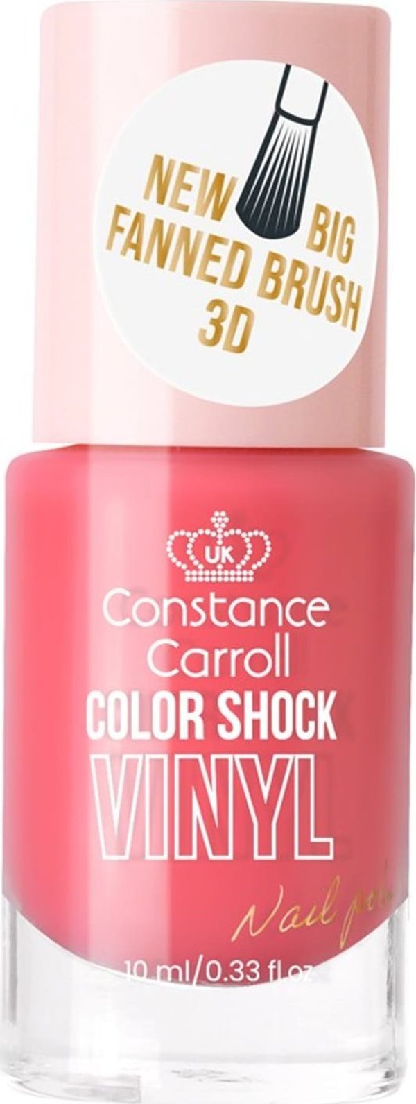 Βερνίκι νυχιών με βινύλιο Constance Carroll CONSTANCE CARROLL αρ. 10 Coral 10 ml