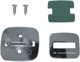 CONCEPTRONIC Tischhalterung Sicherheitsanker silber