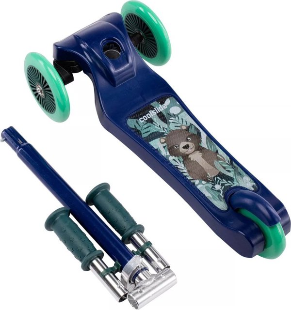 CoolSlide Fireman Scooter Παιδικό Πατίνι με Μοτίβο Αρκούδας, Μέγεθος Universal