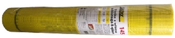 Corona Δίχτυ Υαλονήματα Κίτρινο 145g/m2 1m x 50m