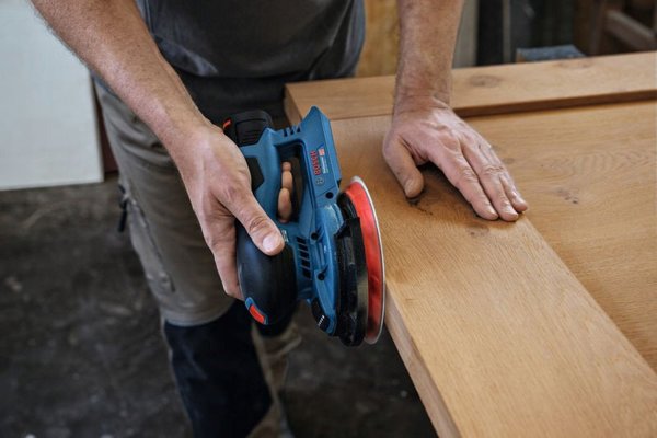 Cordless random orbital sander BOSCH GEX 12V-150-3 Solo LB