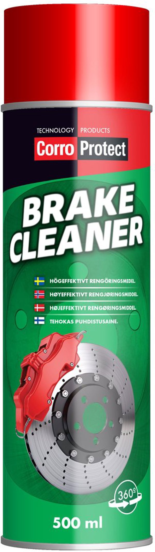 CorroProtect Brake Cleaner - Spray - 500 ml.