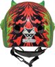C-PREME Παιδικό Κράνος Ποδηλάτου T-Rex Awesome, Πράσινο, Μέγεθος S (50-54 cm), Ηλικία 5+