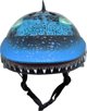 C-PREME Κράνος Παιδικό Shark Attax, Μαύρο, Μέγεθος S (50-54 cm), 5+ Ετών