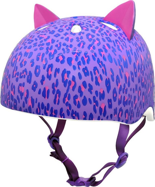 C-PREME Παιδικό Κράνος Leopard Kitty Youth 8+, Μέγεθος M (54-58 cm)