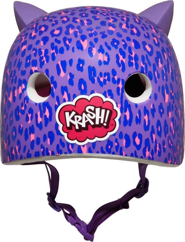 C-PREME Παιδικό Κράνος Leopard Kitty Youth 8+, Μέγεθος M (54-58 cm)