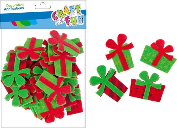 Craft with Fun CF OZDOBA DEK FILC PREZENT SPRZYL 30SZT 12/288