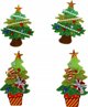 Craft with Fun OZDOBA BN EVA CHOINKA SPRZYL 4SZT CF 12/144