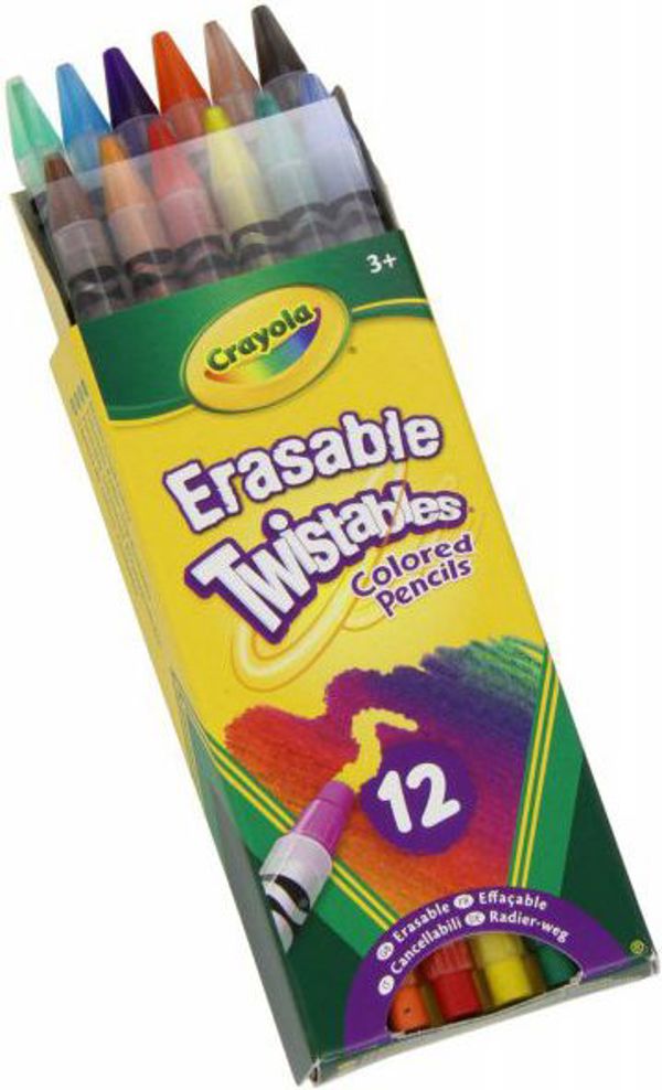 Crayola Κραγιόνια Απλικατέρ Twistables 12 τεμ.