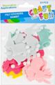 Craft with Fun CF NAKLEJKI FILC KROLIK Z POMPONEM PBH 6/144