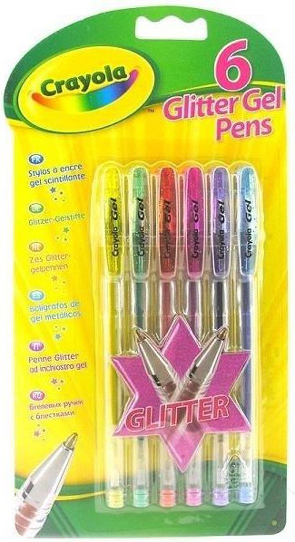 Crayola Στυλό τζελ με γκλίτερ