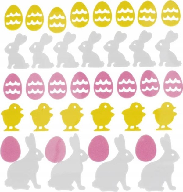 Craft with Fun OZDOBA DEK EVA WIELKAN SPRZYL 37SZT CF PBH 12/14