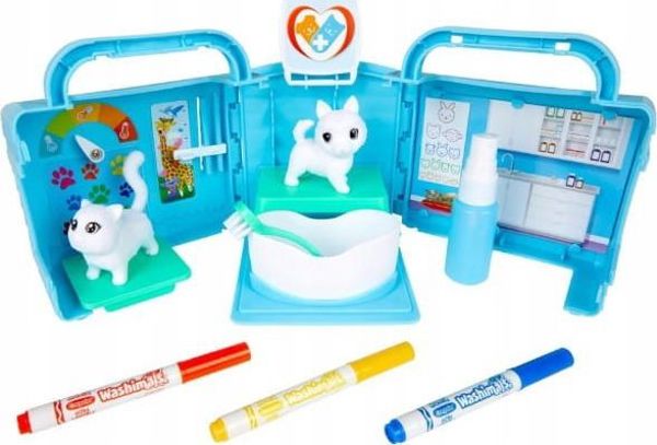 Crayola Washimals Zestaw weterynarza w walizeczce CRAYOLA
