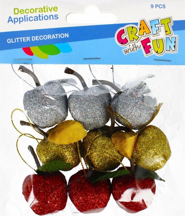 Craft With Fun Διακοσμητικός Χιονάνθρωπος από Τσόχα, Σετ 18 Τεμάχια για Χριστουγεννιάτικες Κατασκευές