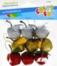 Craft With Fun Διακοσμητικός Χιονάνθρωπος από Τσόχα, Σετ 18 Τεμάχια για Χριστουγεννιάτικες Κατασκευές