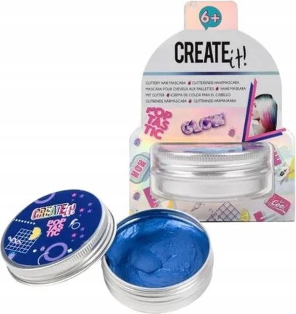 Create It! Maskara z brokatem