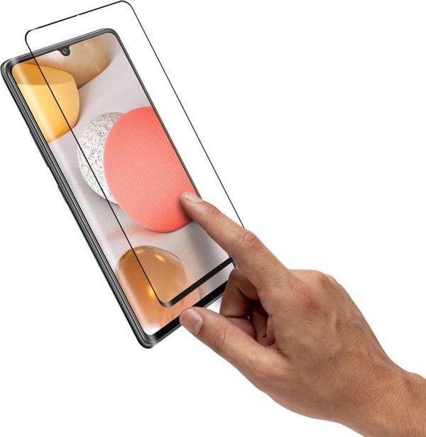 Crong 3D Armor Glass για Samsung Galaxy A42 5G - Προστατευτικό Γυαλί Οθόνης 9H Full Glue