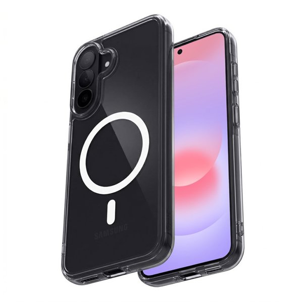 Crong Hybrid Clear Magnetic Θήκη MagSafe για Samsung Galaxy A37 / A36 - Διαφανής