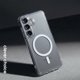 Crong Hybrid Clear Magnetic Θήκη MagSafe για Samsung Galaxy A37 / A36 - Διαφανής