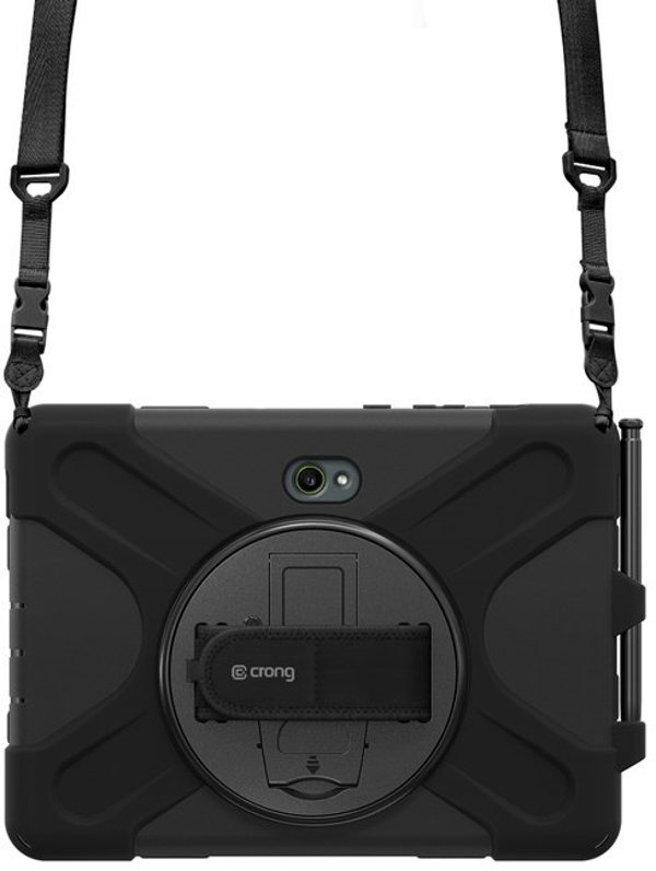 Crong Defender Plus – Pancerne etui Samsung Galaxy Tab Active5 Pro 10.1” (czarny)
