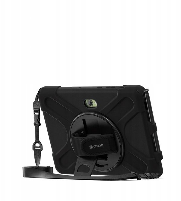 Crong Defender Plus – Pancerne etui Samsung Galaxy Tab Active5 Pro 10.1” (czarny)