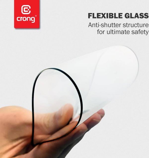 Crong 7D Nano Flexible Γυαλί Προστασίας Οθόνης για Samsung Galaxy S21+ (9H)
