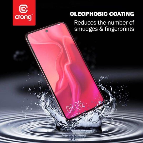 Crong 7D Nano Flexible Γυαλί Προστασίας Οθόνης για Samsung Galaxy S21+ (9H)
