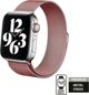 Crong Λουράκι Milano Steel για Apple Watch 38/40mm, Ανοξείδωτο Ατσάλι, Ροζ Χρυσό