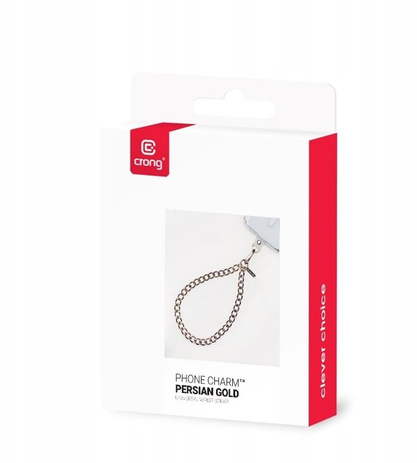 Crong Smycz zawieszka do telefonu Crong Phone Charm (Persian Gold)